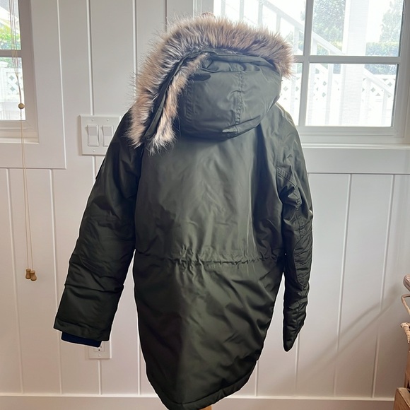 Lands end hooded children’s winter coat - Picture 9 of 16
